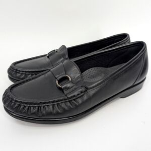 SAS Women's Tripad Comfort Foot Bed Black Jewel Slip-On Loafers Flats 8.5 Narrow
